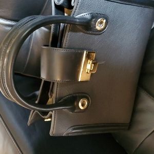 Pinkstikks black handbag